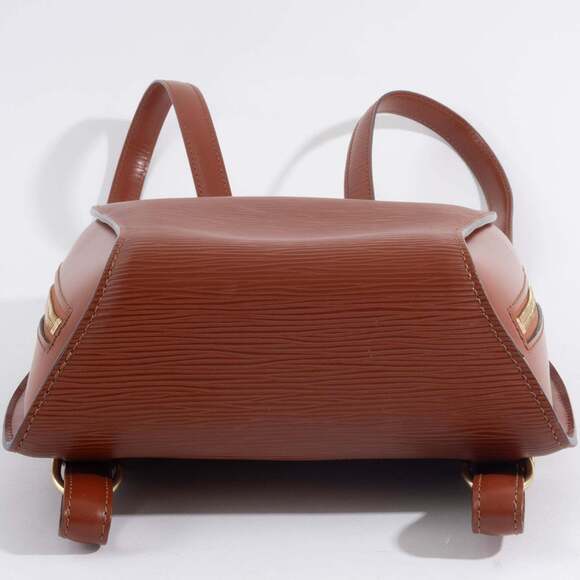 LOUIS VUITTON Brown Leather Backpack main image 13